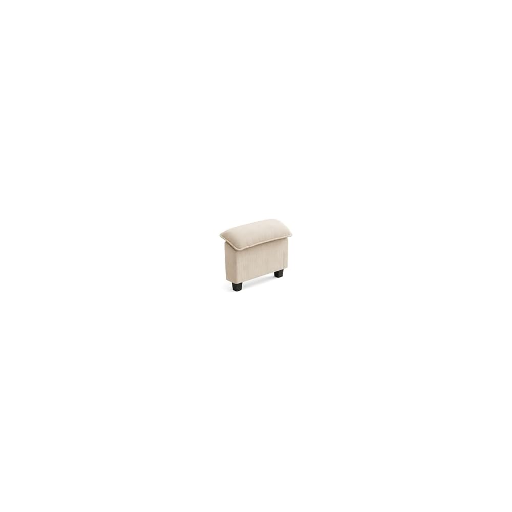 LINSY HOME Modular Sectional Sofa (Beige, 2 Armrests)