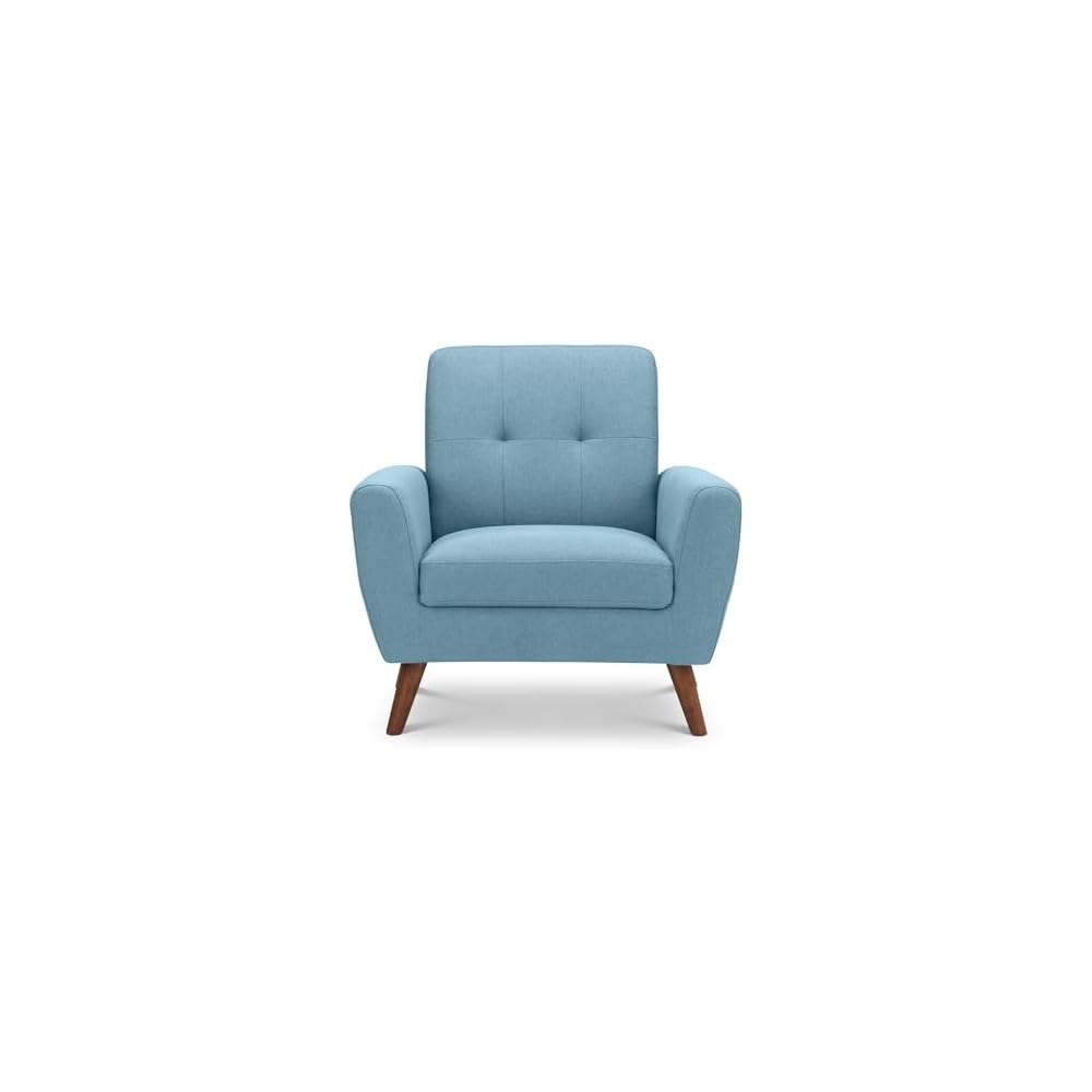 Julian Bowen Monza Sofas, Blue