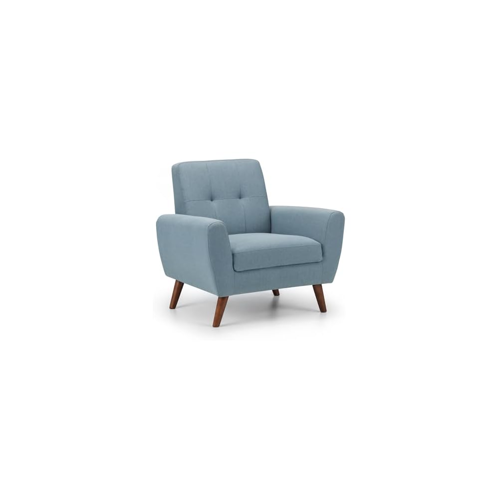 Julian Bowen Monza Sofas, Blue