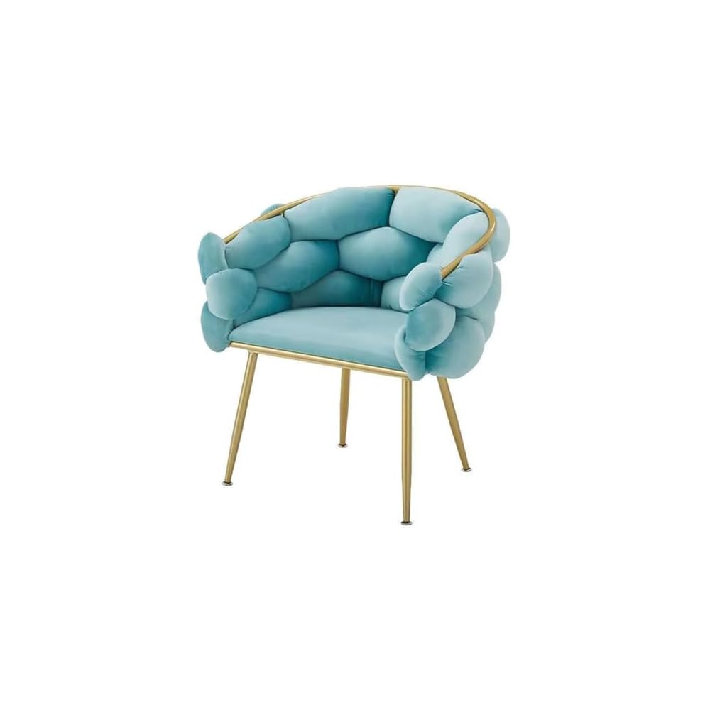 rious P Velvet Armchair with den Metal Legs Modern Design for Bedroom Living Room Café and Vani Comfortable & Slish Accent Chair