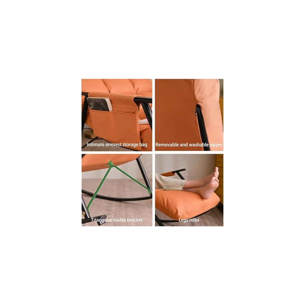 Comfy Chair Living Room Chairs,recliner Chair,rocking Chair,reading Chair,chairs Living Room,bedroom Chair,lounge Chair,balcony Furniture,outdoor Patio Furniture,lawn Chairs,Bearing Capacity 200kg ( C