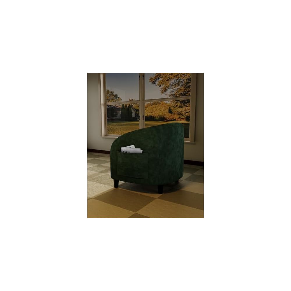 GarveeHome Linen Look Lounge Chair for Living Room