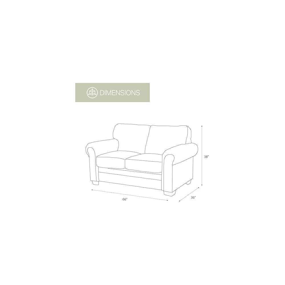 American Furniture Classics Microfiber Wild Horses Loveseat in Brown