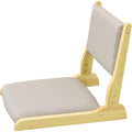 Cushioned Japanese floor chair wooden floor chair folding Japanese floor chair Japanese-style seat backrest low chair Japanese-style room floor chair simple chair Japanese-style room chair (18)