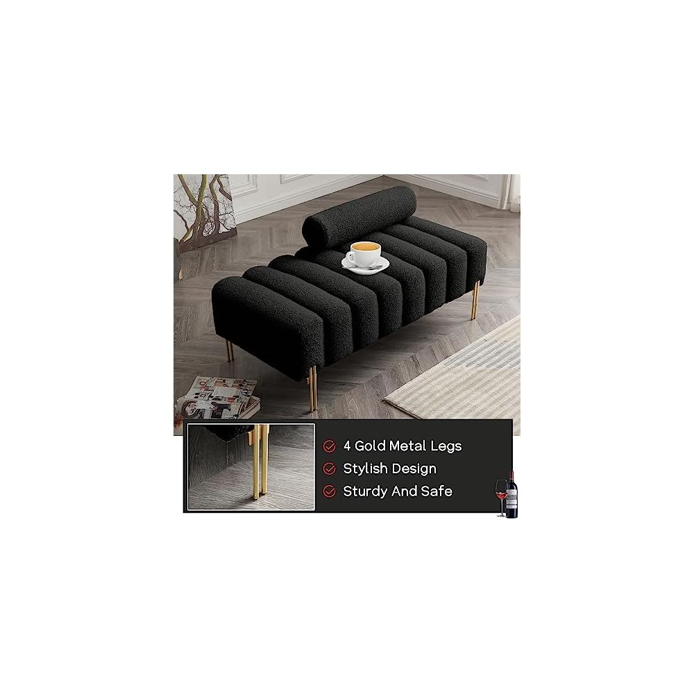 NIOIIKIT 53.2" Loveseat Sofa Couch with Adjustable Backrest, Accent Sofa