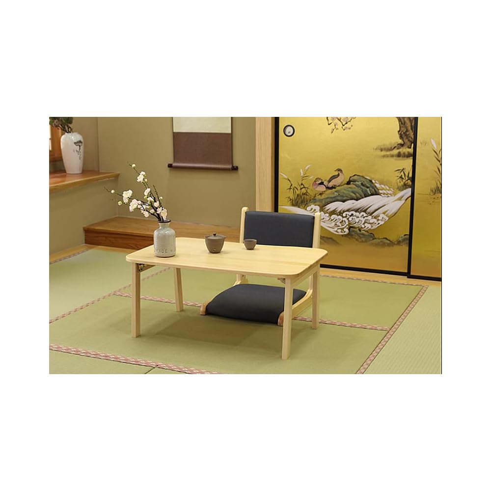 Cushioned Japanese floor chair wooden floor chair folding Japanese floor chair Japanese-style seat backrest low chair Japanese-style room floor chair simple chair Japanese-style room chair (18)