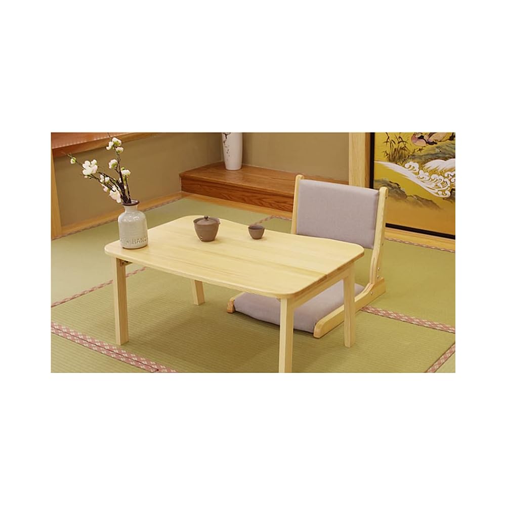 Cushioned Japanese floor chair wooden floor chair folding Japanese floor chair Japanese-style seat backrest low chair Japanese-style room floor chair simple chair Japanese-style room chair (16)