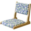 Cushioned Japanese floor chair wooden floor chair folding Japanese floor chair Japanese-style seat backrest low chair Japanese-style room floor chair simple chair Japanese-style room chair (16)